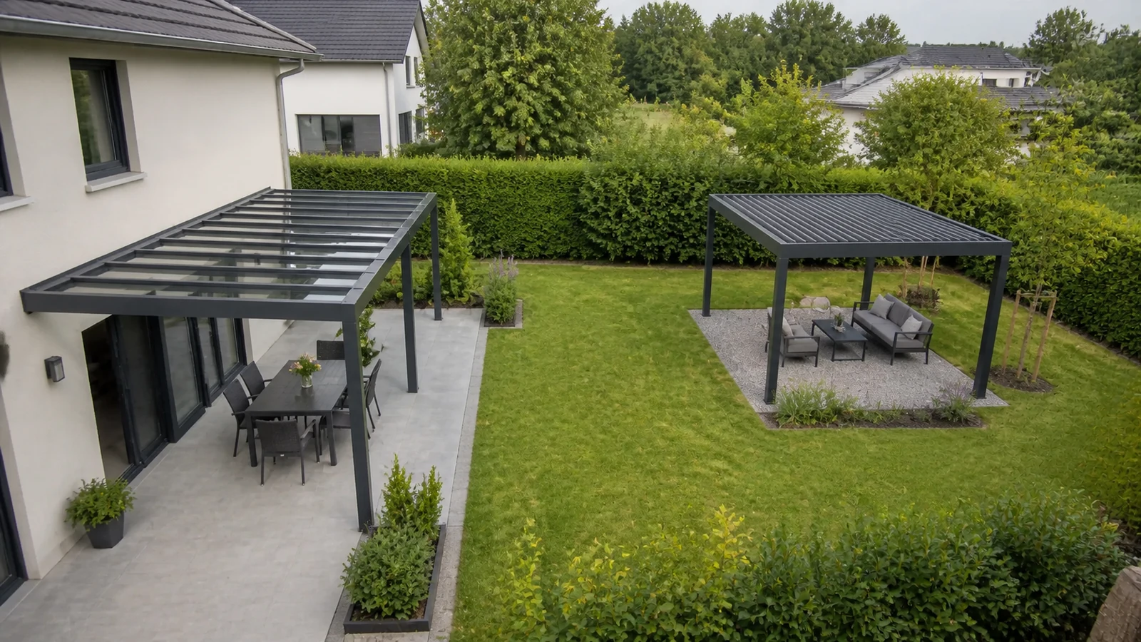 Featured image for “Pergola k domu vs samostatně stojící: kterou zvolit”